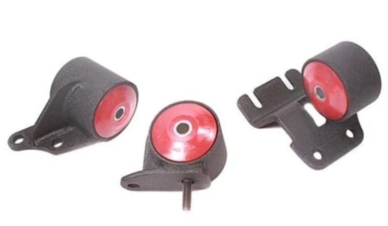 Innovative Mounts — Innovative 90-93 Integra B-Series Black Steel Mounts 60A Bushings (Auto Trans)