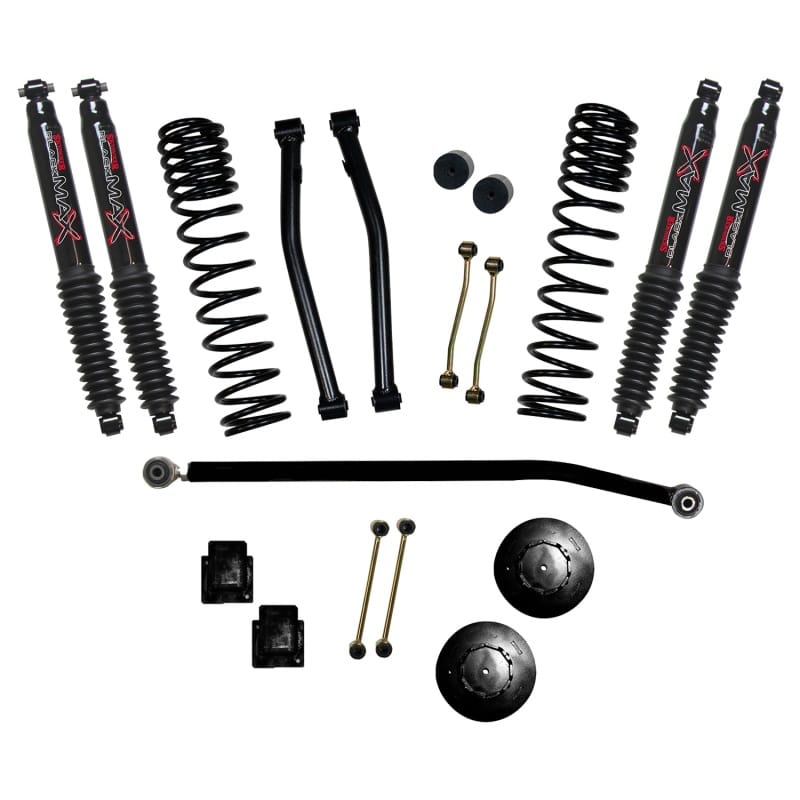 Skyjacker — Skyjacker 3.5in GLAD DSL RUB Long Travel SP Black MAX
3.5 Inch Lift Kit