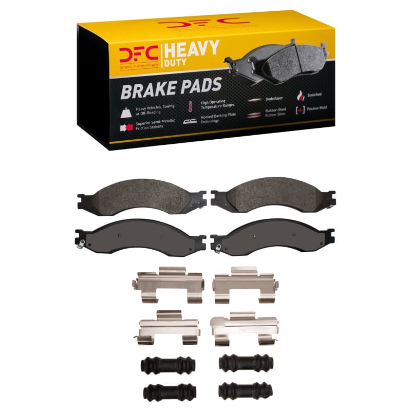 DFC — DFC 03-10 Chevrolet C5500 Kodiak Rear/Front Heavy Duty Pads and Hardware Kit
DFC Brake Pad Set