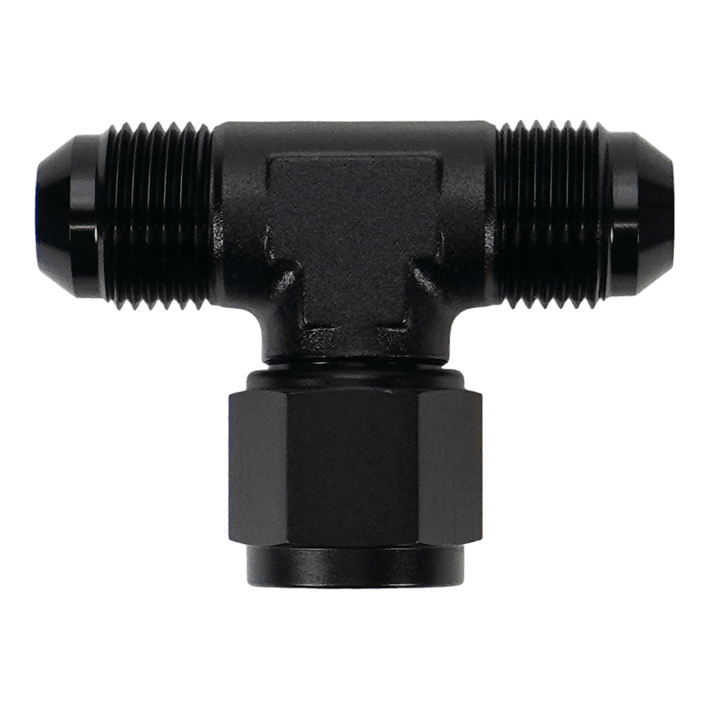 DeatschWerks — DeatschWerks 8AN Male Flare to Female Flare Swivel Tee on 90
Lines & Fittings