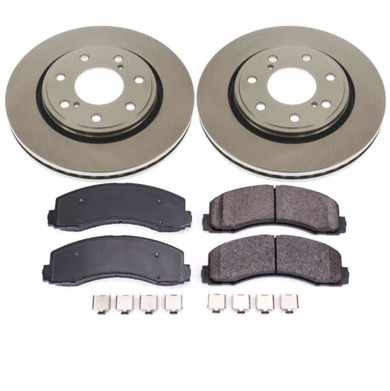 PowerStop — Power Stop 10-14 Ford F-150 Front Autospecialty Brake Kit