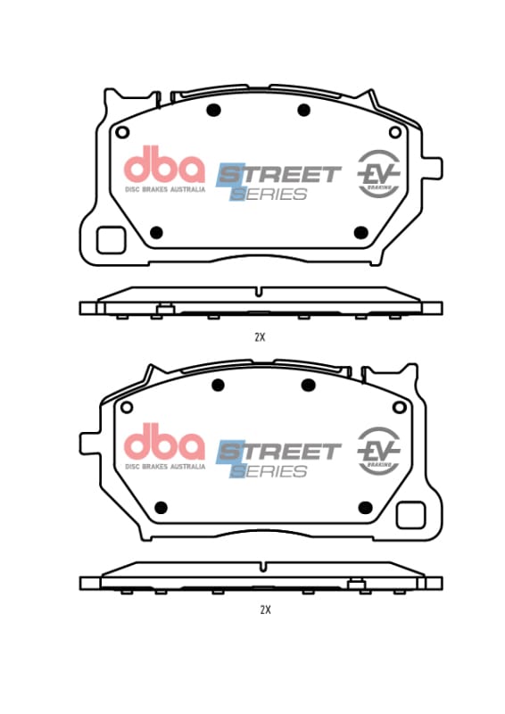 DBA — DBA 2018+ Porsche Cayenne (1ZR/1ZJ) Street Series Front Brake Pads
Brake Pad