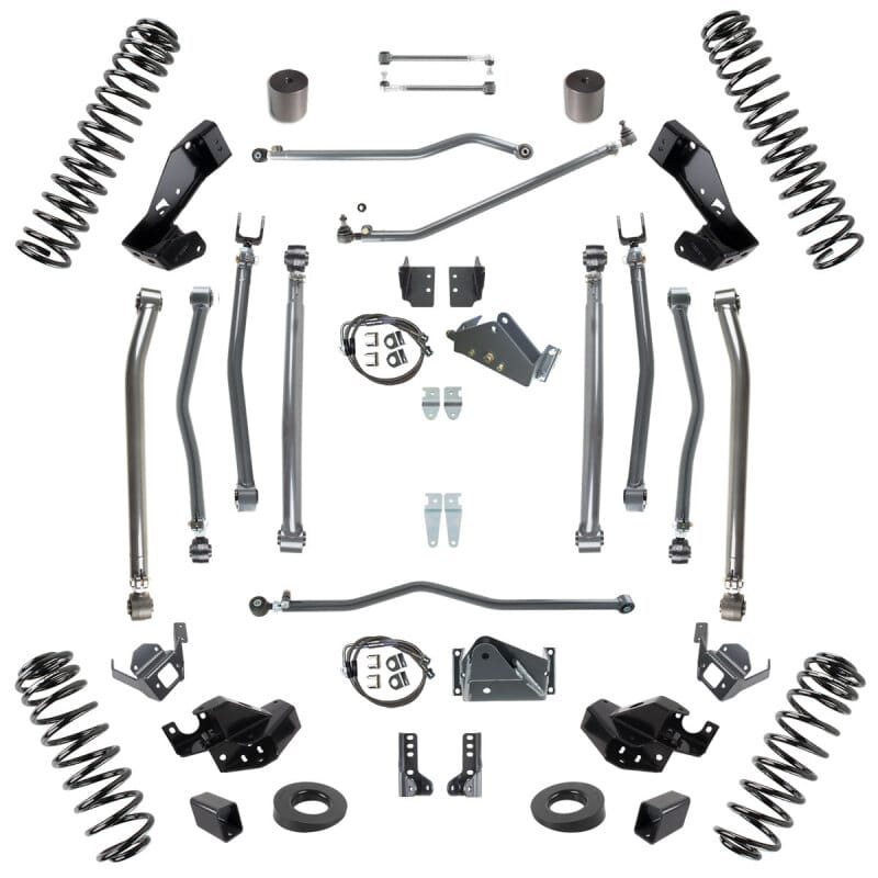 Synergy Mfg — Synergy 07-18 Jeep Wrangler JKU 4 DR 6.0in Lift Stage 4 Suspension System