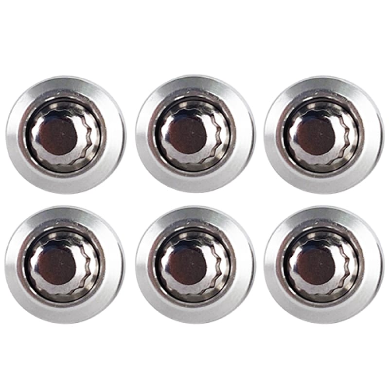 BLOX Racing — BLOX Racing New Fender Washers Kit M6 12pt - 6pc Large Diameter Silver