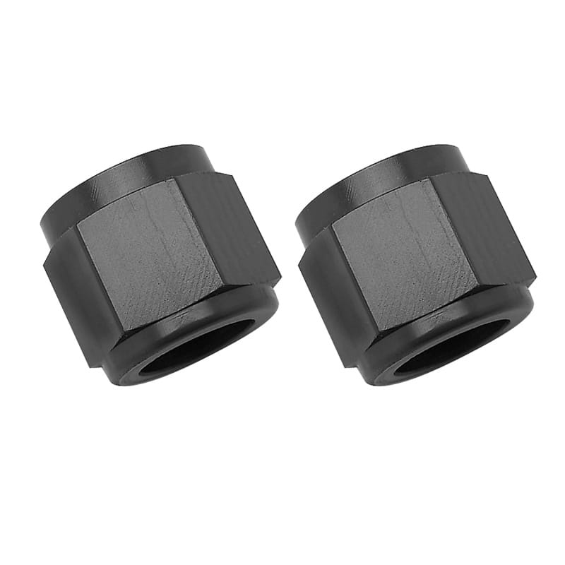 Russell — Russell Performance -8 AN Tube Nuts 1/2in dia. (Black) (2 pcs.)
Adapter Fitting