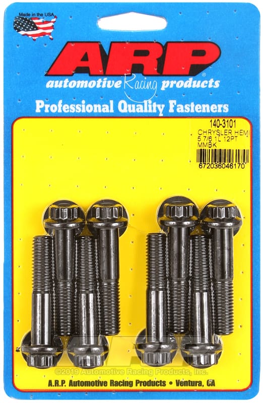 ARP — ARP Chrysler Hemi 5.7/6.1L 12pt Motor Mount Bolt Kit