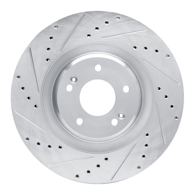 R1 Concepts — R1 19-22 Hyundai Veloster N Front Left Drilled & Slotted Silver Brake Rotor
R1 Brake Rotor Drill