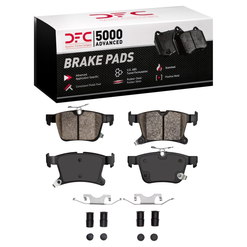 DFC — DFC 17-24 Chrysler Voyager Rear 5000 Advanced Ceramic Brake Pads and Hardware Kit
DFC Brake Pad Set