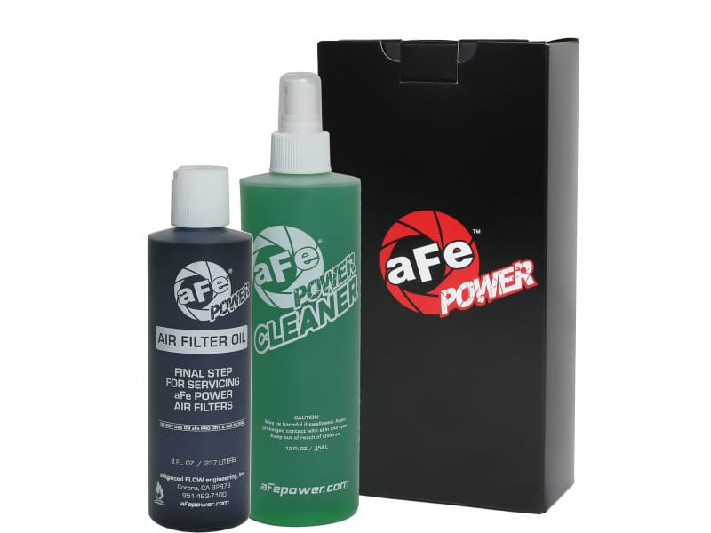 aFe — aFe Air Filter Restore Kit (8oz Squeeze Oil & 12oz Spray Cleaner) - Black
Filter Restore Kit
