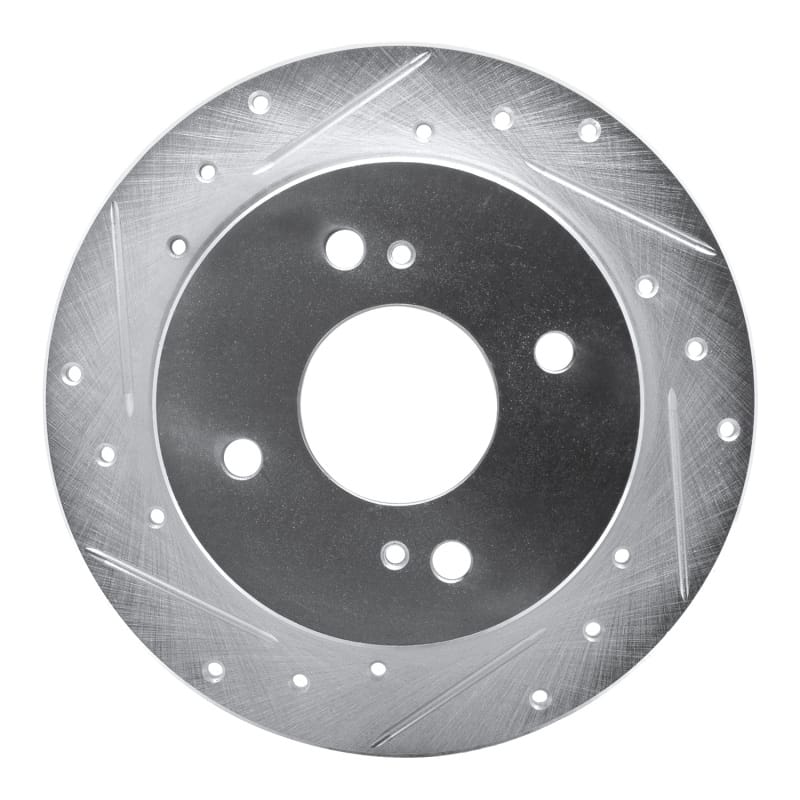 R1 Concepts — R1 82-88 Nissan 200SX Rear Left Drilled & Slotted Silver Brake Rotor
R1 Brake Rotor Drill