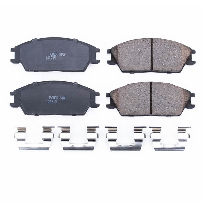 PowerStop — Power Stop 95-05 Hyundai Accent Front Z17 Evolution Ceramic Brake Pads w/Hardware
Z17 Brake Pads
