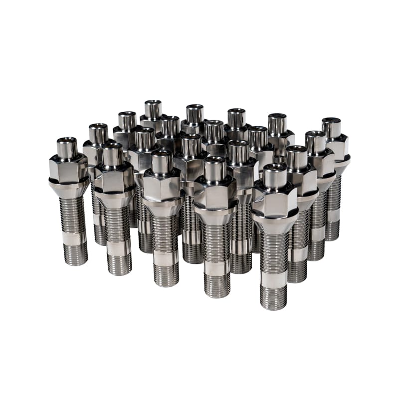 Wheel Mate — Wheel Mate Titanium Wheel Stud Conversion (Raw Ti) - M14x1.25 to M14x1.5 - 74mm - 60deg Lug Nut
whmTIM14C6074R
