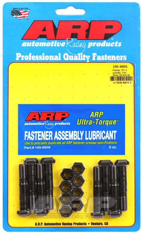 ARP — ARP Pontiac 151 4-cylinder Iron Duke rod bolt kit