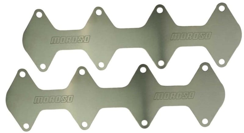 Moroso — Moroso Ford 4.6/5.4 Modular Exhaust Block Off Storage Plate - Pair