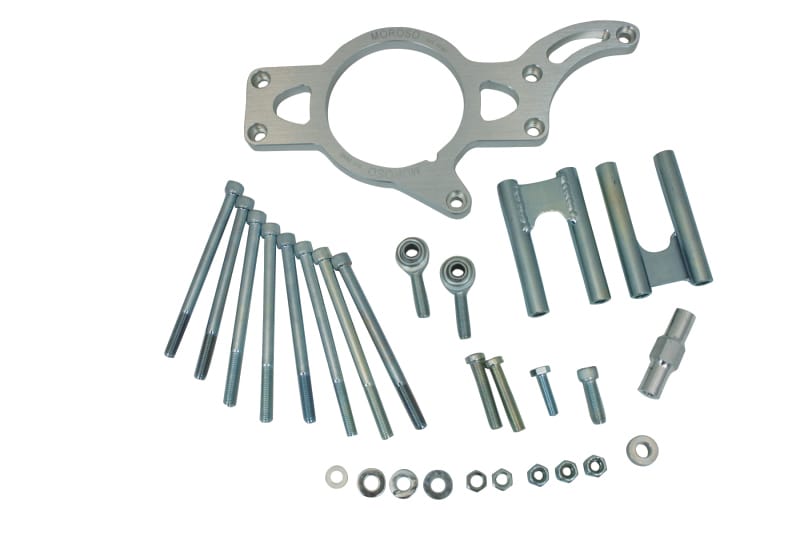 Moroso — Moroso Chevrolet Small Block Alternator Mount - Meziere Water Pump - 93mm Alternator