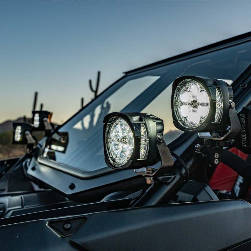 Nacho Offroad Technology — Nacho Lighting Quatro Spot 4in. Offroad LED Light - Pair