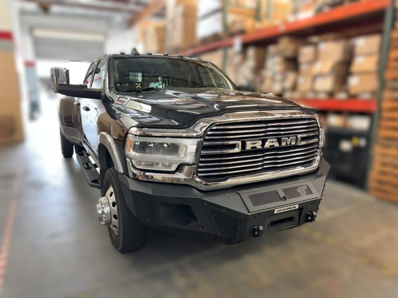 Go Rhino — Go Rhino 19-24 RAM 2500/3500 BR11 Front Bumper Replacement - Tex. Black
BR Bumper BR11 Front