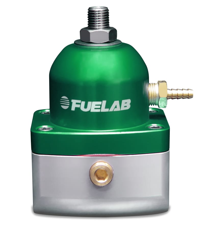 Fuelab — Fuelab 515 TBI Adjustable FPR Large Seat 10-25 PSI (2) -10AN In (1) -6AN Return - Green
Fuel Pressure Reg