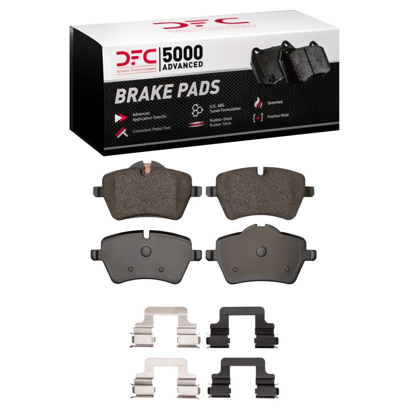 DFC — DFC 13-16 Mini Cooper Countryman Front 5000 Advanced Ceramic Brake Pads and Hardware Kit
DFC Brake Pad Set