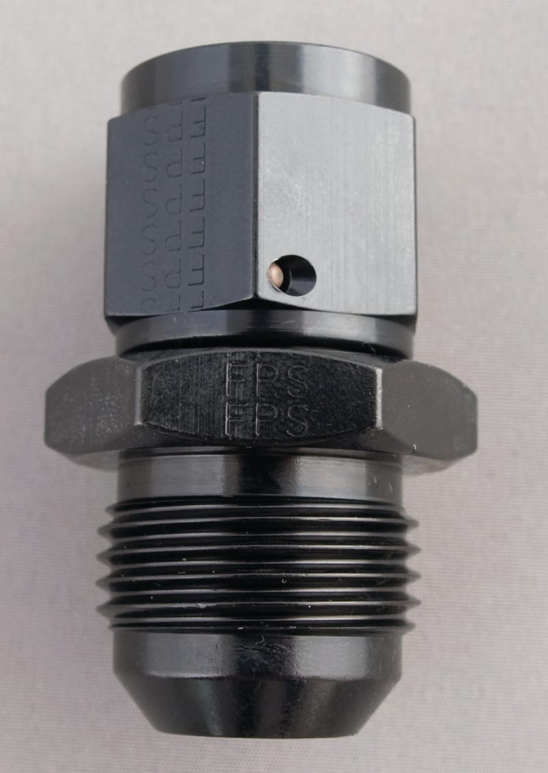 Fragola — Fragola -16AN Nut x -10AN Male Swivel Reducer - Black