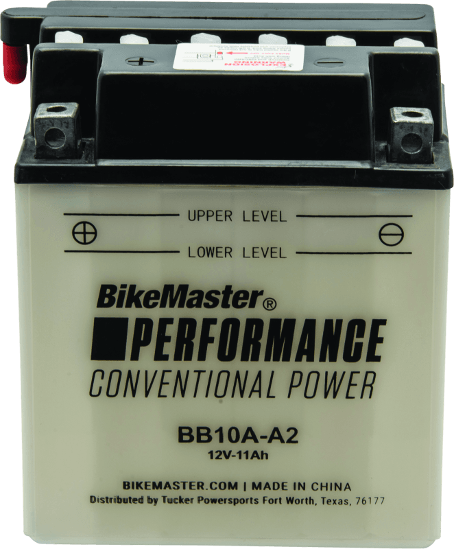 BikeMaster — BB10A-A2 Battery, 140 CCA