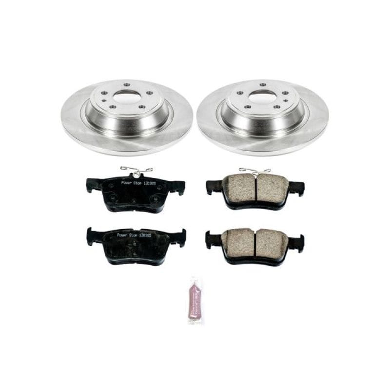 PowerStop — Power Stop 13-19 Ford Fusion Rear Autospecialty Brake Kit