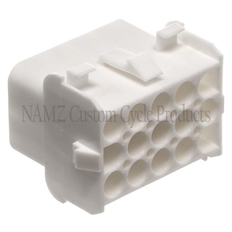 NAMZ — NAMZ AMP Mate-N-Lock 15-Position Male Wire Cap Connector w/Wire Seal