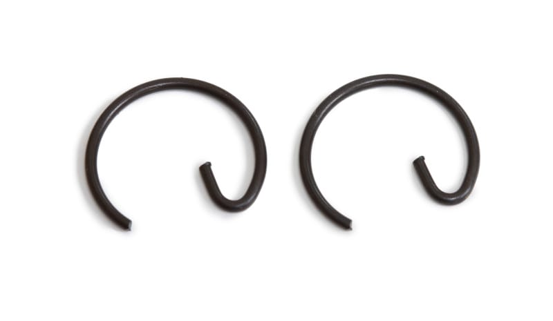 Vertex Pistons — Vertex Piston 10-11 Cobra CX 65 65cc Circlips - Pack of 2