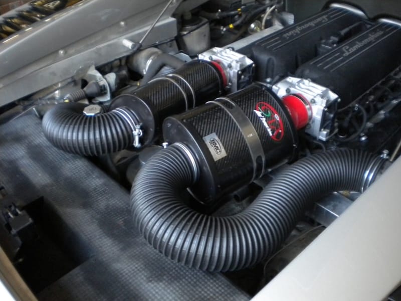 BMC — BMC 04-09 Lamborghini Gallardo Oval Trumpet Airbox Kit