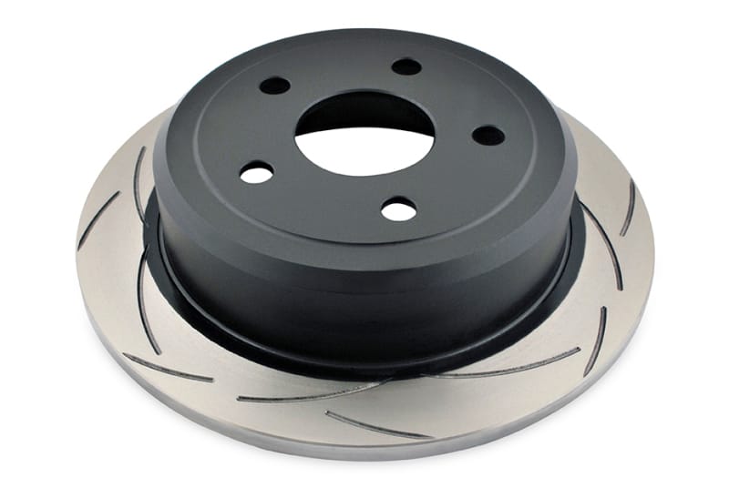DBA — DBA 07-09 Jeep Wrangler JK Rear Slotted Street Series Rotor
T2 Street Series
Brake Rotor