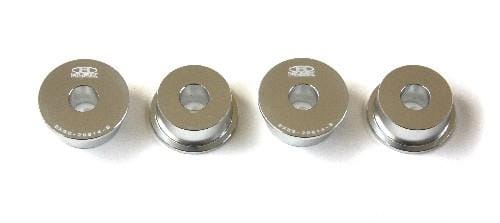 BLOX Racing — BLOX Racing Honda S2000 Steering Rack Rigid Bushing Kit - Silver