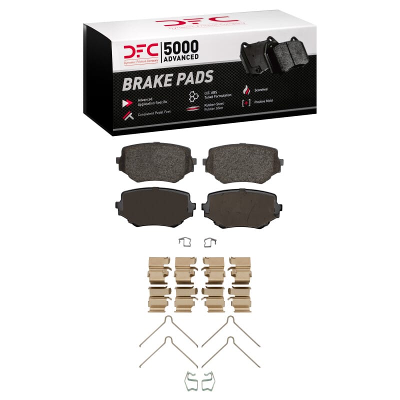 DFC — DFC 96-08 Chevrolet Tracker Front 5000 Advanced Ceramic Brake Pads and Hardware Kit
DFC Brake Pad Set