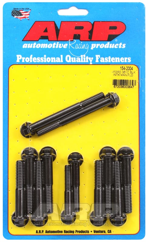 ARP — ARP Ford 351C Hex Intake Manifold Bolt Kit