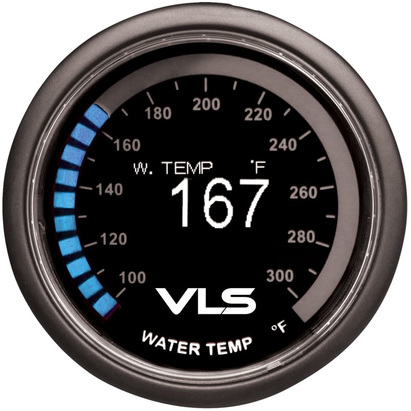 Revel — Revel VLS 52mm 100-300 Deg F Digital OLED Water Temperature Gauge