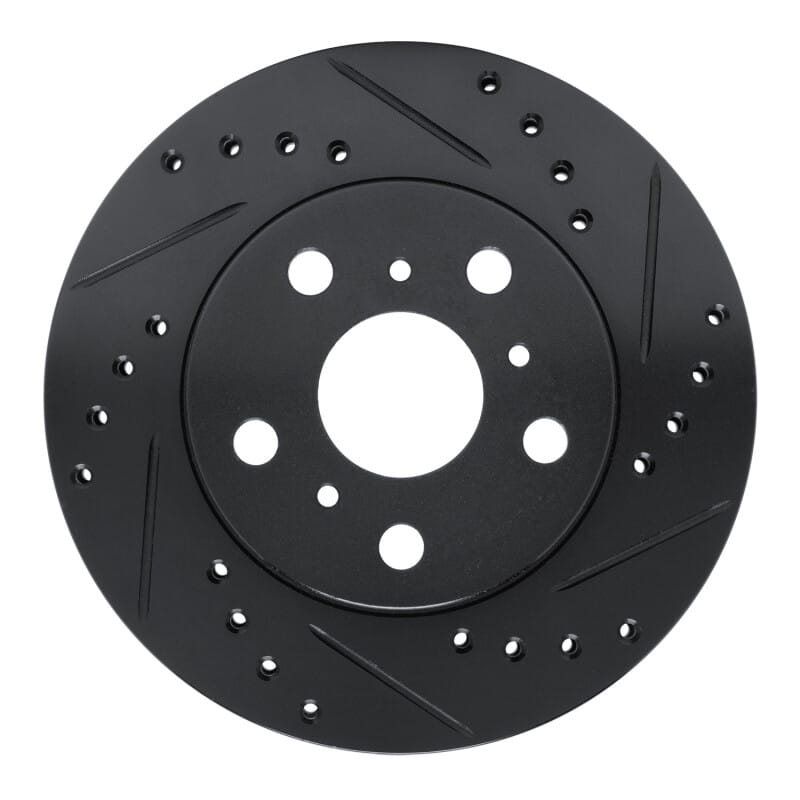 R1 Concepts — R1 83-86 Toyota Camry Front Right Drilled & Slotted Black Brake Rotor
R1 Brake Rotor Drill