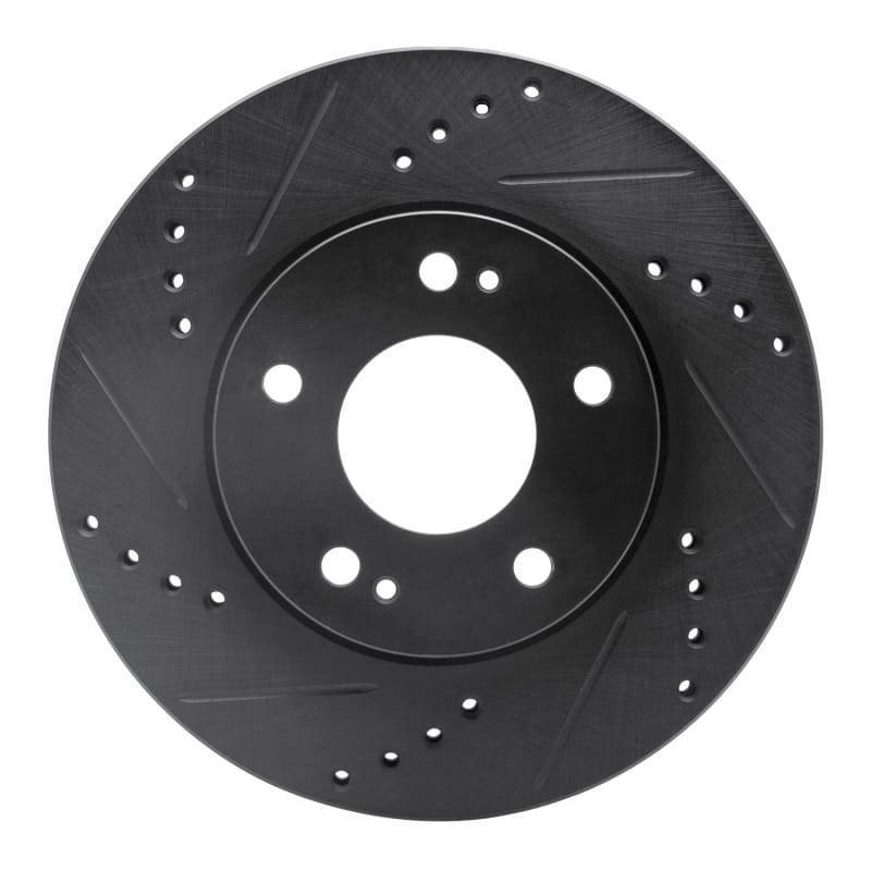 R1 Concepts — R1 00-24 Chrysler SEBRING Front Left Drilled & Slotted Black Brake Rotor
R1 Brake Rotor Drill