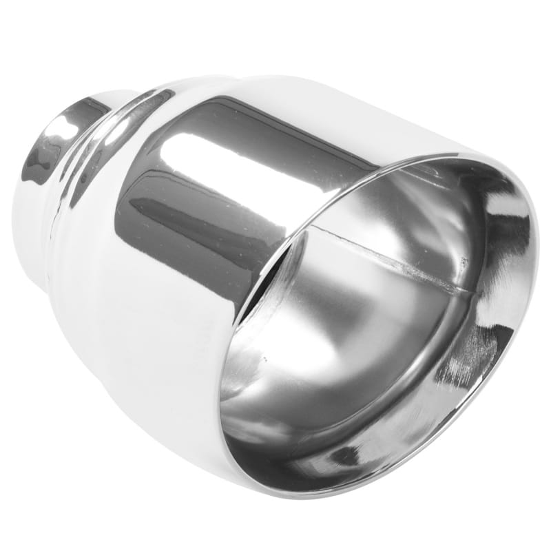 Magnaflow — MagnaFlow Tip Stainless Double Wall Round Single Outlet Polished 4.5in DIA 2.5in Inlet 5.75in Length
Stainless Steel
Exhaust Tip
