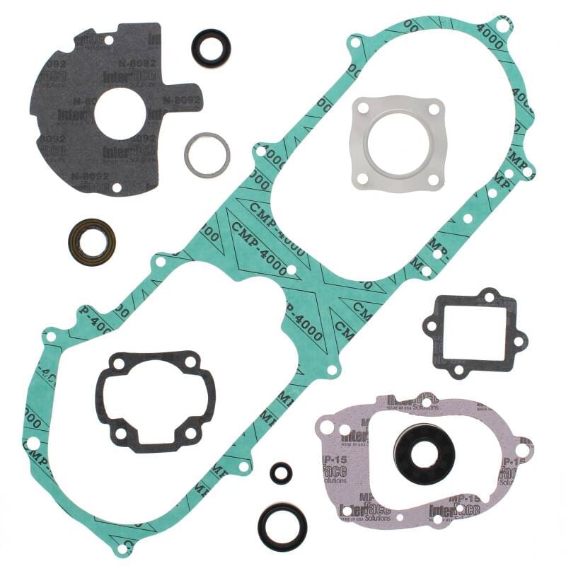 Vertex Pistons — Vertex Gaskets 04-05 Arctic Cat 50 Y-6 Complete Gasket Kit w/ Oil Seals