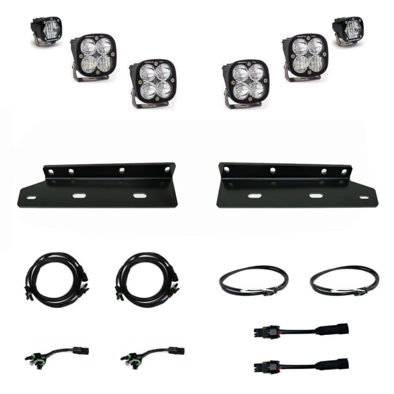 Baja Designs — Baja Designs 2021+ Ford Raptor Aftermarket Pro Fog Pocket Kit