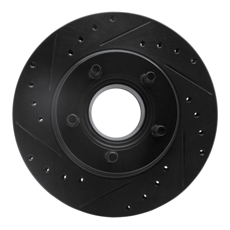 R1 Concepts — R1 93-94 Ford Explorer Front Left Drilled & Slotted Black Brake Rotor
R1 Brake Rotor Drill