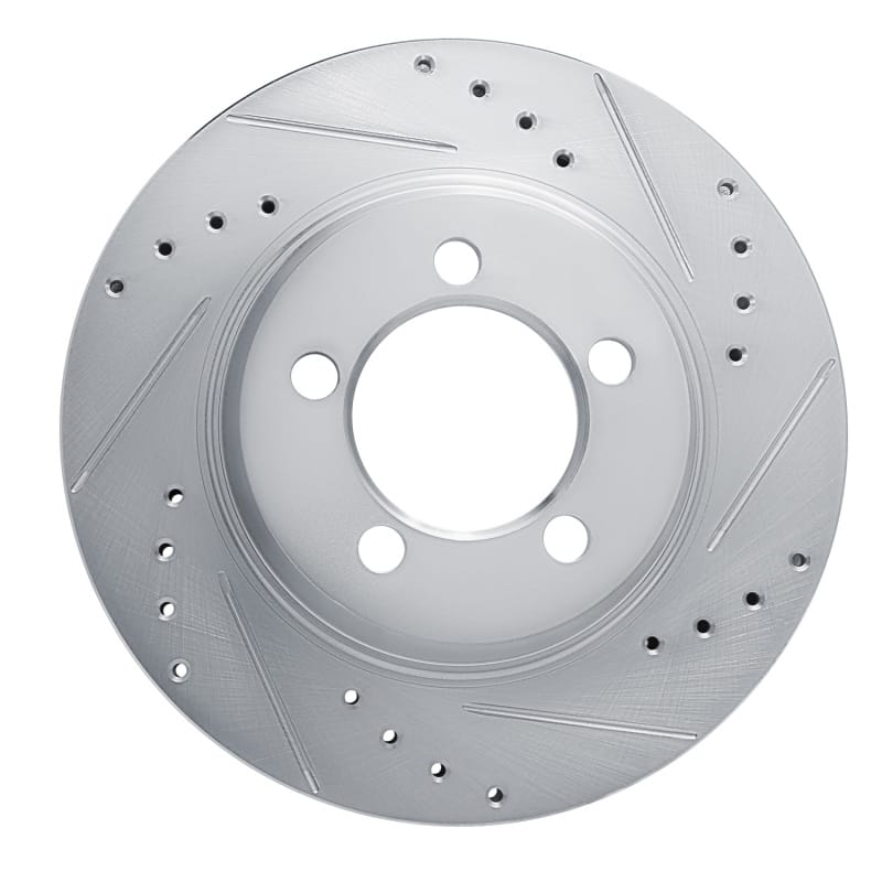 R1 Concepts — R1 67-67 Ford Galaxie Front Right Drilled & Slotted Silver Brake Rotor
R1 Brake Rotor Drill