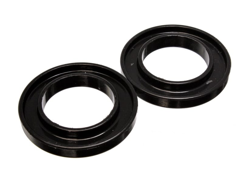 Energy Suspension — Energy Suspension Universal 3-3/16in ID 5-1/4in OD 3/4in H Black Coil Spring Isolators (2 per set)
CoilSprngInsulator