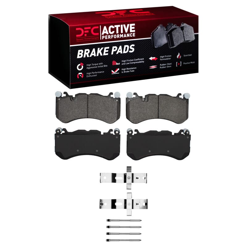 DFC — DFC 07-25 Audi RS7 Front Active Performance Pads and Hardware Kit