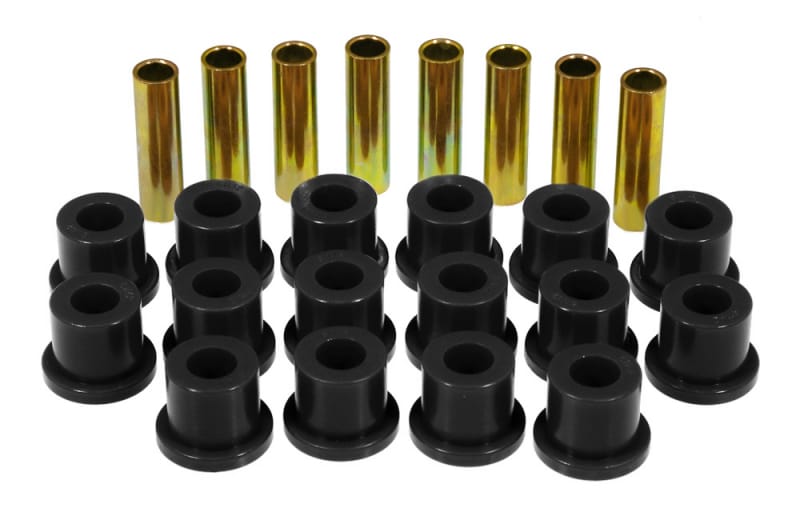 Prothane — Prothane 68-72 Ford F100/150 2wd Rear Spring & Shackle Bushings - Black
SPRING/SHACKLE BUSH