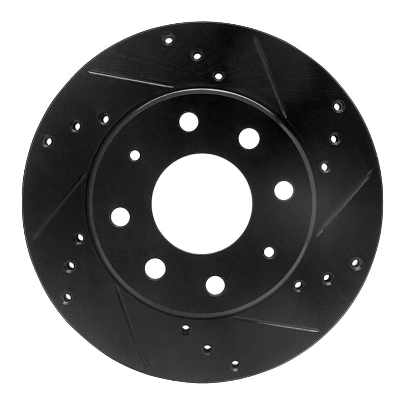 R1 Concepts — R1 88-07 Dodge Colt Front Right Drilled & Slotted Black Brake Rotor
R1 Brake Rotor Drill