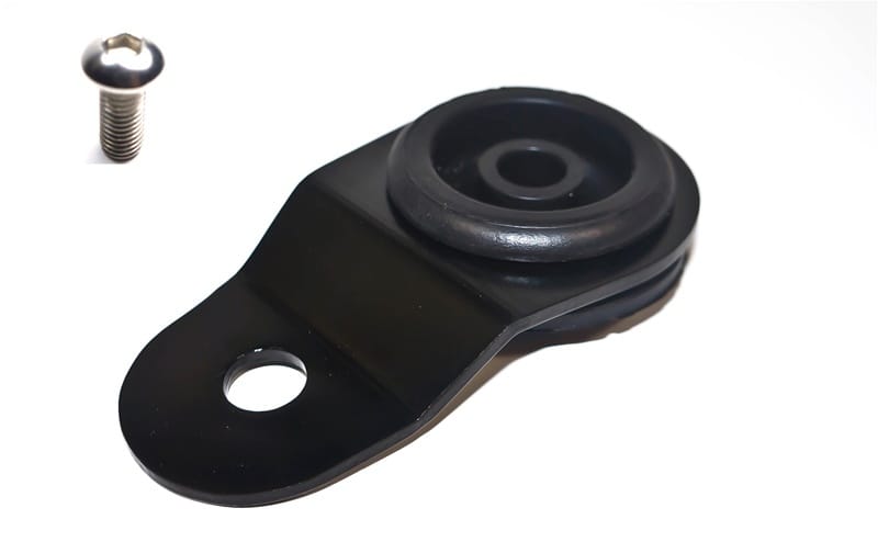 Torque Solution — Torque Solution Radiator Mount w/ Insert ( Black ) : Mitsubishi Evolution 7/8/9