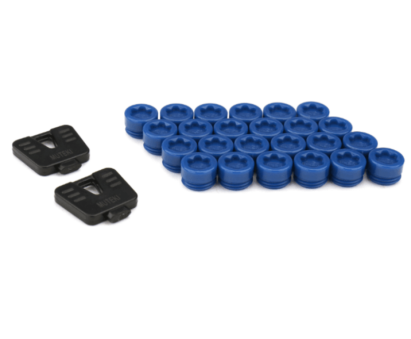 Wheel Mate — Wheel Mate SR45R Caps Set of 20 - Blue