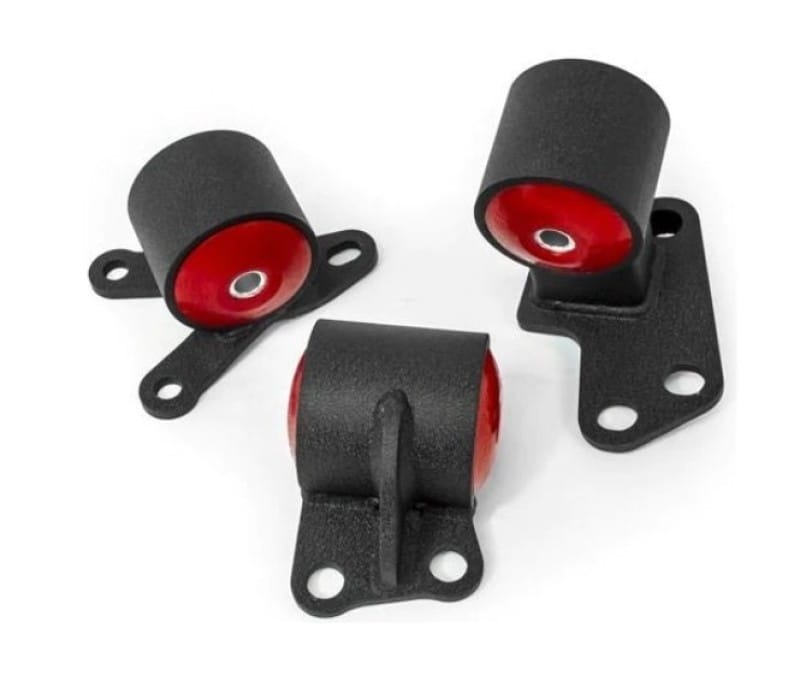 Innovative Mounts — Innovative 92-95 Civic B/D Series Black Steel Mounts 60A Bushings (Auto to Manual Hydro 2 Bolt)