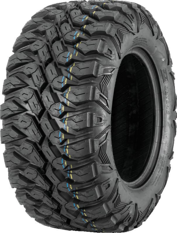 QuadBoss — QBT846 Radial Utility Tire, 27x11R14, Radial, Front