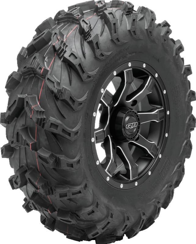 QuadBoss — QBT673 Mud Tire, 32x10-14, Bias, 6-Ply, Front/Rear